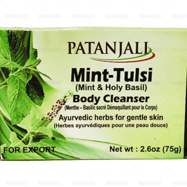 Żel oczyszczający do ciała Patanjali Mint Tulsi