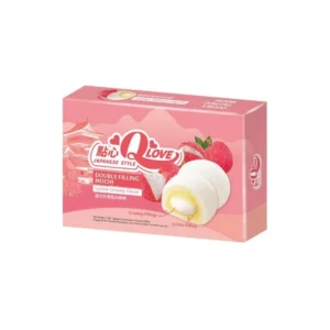QLove Creamy Lychee Double Filling Mochi 180g