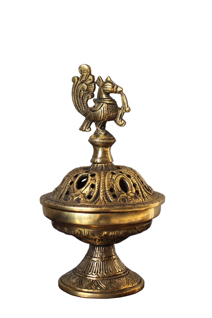 Konserwator kadzideł z mosiądzu