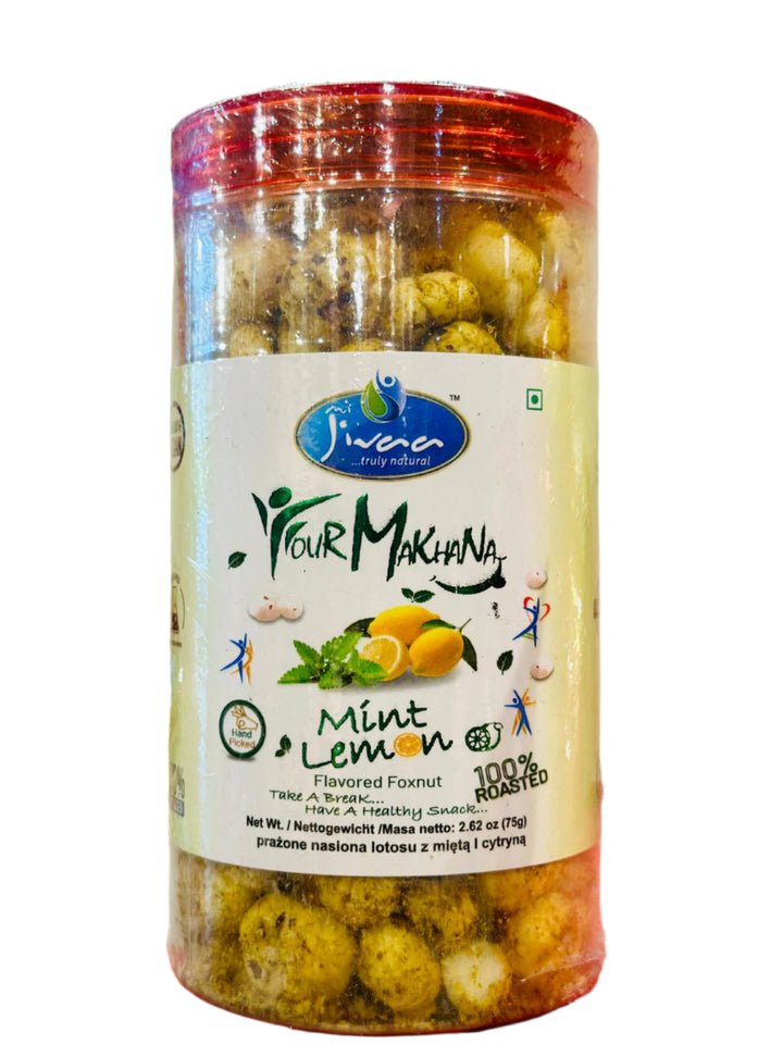 Jivaa Pieczona Twoja Makhana Miętowa Cytryna