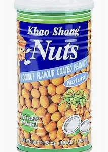 Kaho Shong  Coconut flovour Coated Nuts (360 gram)