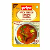 Spicy Telugu Sambar Spice Mix Priya 50g